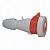 P17 Tempra Pro Розетка мобильная 2P+PE 16A 200-250V IP66/67 (555304)