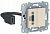 Unica New Бежевый Розетка HDMI (NU543044)