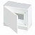 Бокс навесной белая дверь с клеммами 8мод IP40 ABB Basic E BEW401208 (1SZR004002A2103)