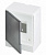 Бокс навесной серая дверь с клеммами 4мод IP40 ABB Basic E BEW402204 (1SZR004002A2201)