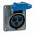 P17 DIY Розетка встраиваемая 2P+PE 32A 200-250V IP44 (90169)