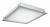 Светильник OWP/R 418 HF IP54/IP20  встраиваемый опаловый ЭПРА (1373001121)