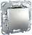 Unica Top Алюминий Выключатель 1-клавишный 2P 16A (MGU5.262.30ZD)