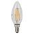 Лампа светодиодная LED STAR CL B75 6W/827 FIL CL E14 (4058075684812)