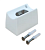 Патрон FL-Socket S14d Plastic White 608390