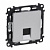 Valena Life Алюминий Розетка информационная 1-ая RJ 45 кат.6 UTP (753642)